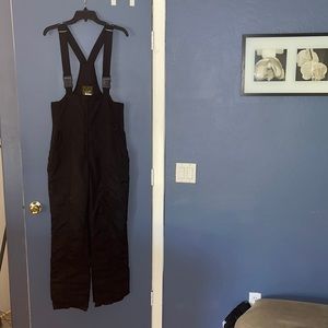 Sport Essentials Adult Black Small Snow/Ski Overalls/Bib Good Condition